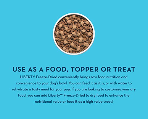 Buckley Liberty Freeze Dried Dog Food/Food Topper And Mixer, Chicken, 10 Ounce #TOP3