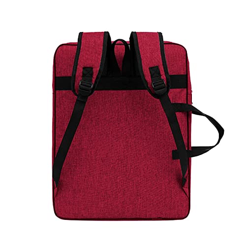 Image of 8K Artist Portfolio Case Art Backpack Drawing Board Bag Art Carrying Storage Bag Artist Portfolio Bag Adjustable Shoulder Straps Artist Travel Tote Bag for Drawing Painting Sketching Artwork Supplies