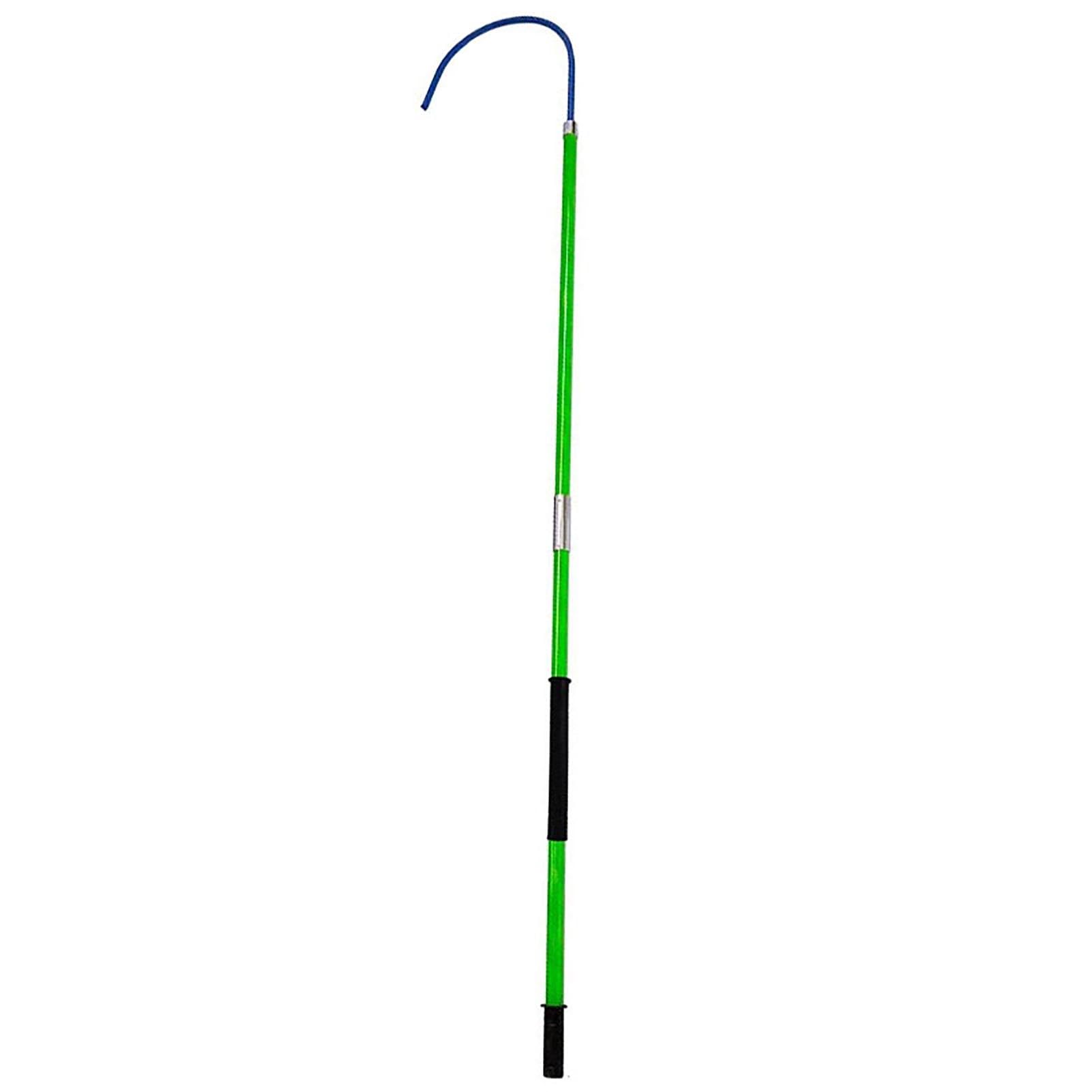 GHHVFEC High Voltage Insulated Rescue Hook - 10kV-110kV Safety Pole, 3.3/5/6.6/9.8 Ft Anti-Electrocution Hotstick for Electrical Emergencies & Lifesaving Solutions