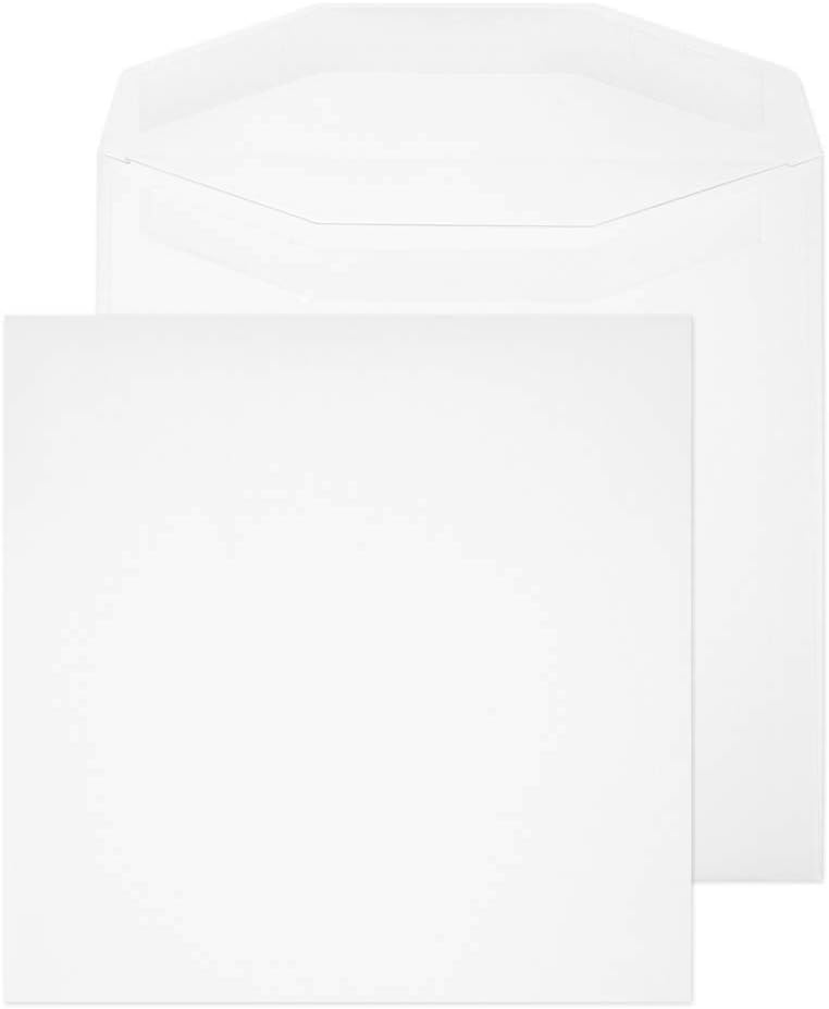 – Blake Purely Everyday 5701 220 x 220 mm 100 gsm Wallet Self Seal Envelope, White, Pack of 250