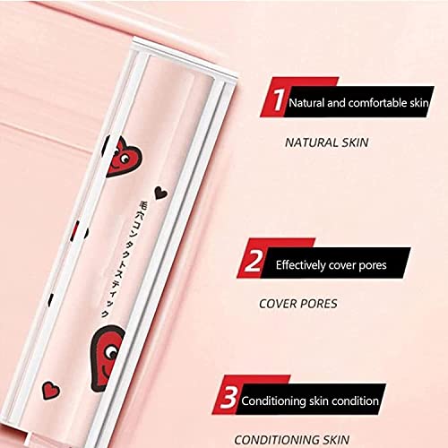 2023 New Magical Pore Eraser Waterproof Face Primer Stick, Matte Blur Stick Primer For Face, Loy Hanc Pore Eraser Stick, Poreless Make Up Primer, Hydrating Pore Eraser Foundation Cream (A, 3Pcs) #TOP1