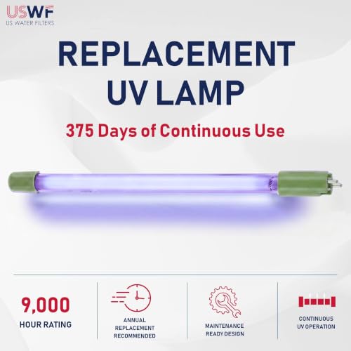 Lámpara UV de reemplazo RL420 para sistema USWF 4CR1 miniatura 4