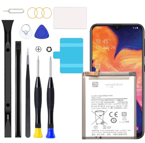 Svenirven Galaxy A10e Battery,2026 New Upgraded Battery for Samsung Galaxy A10e A102U SM-A102U/A20e SM-A202F/DS/A20e Dual SIM SM-A202F,EB-BA202ABU with Full Remove Repair Tool Kit
