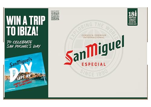 San Miguel Especial Premium Lager Beer, 18 X 330Ml Bottle - 2
