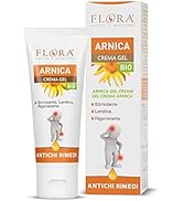 FLORA Antiques Remèdes Arnica Crème Gel, 75 ml BioCosmos - Adjuvant efficace dans le traitement de...
