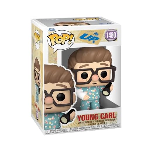 Funko Pop! Disney: UP – Young Carl​ - Figura de Vinilo Coleccionable - Idea de Regalo- Mercancia Oficial - Juguetes para Niños y Adultos - Movies Fans - Muñeco para Coleccionistas y Exposición