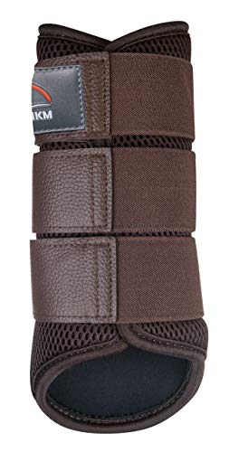 HKM Breath Protection Boots - Brown / XL
