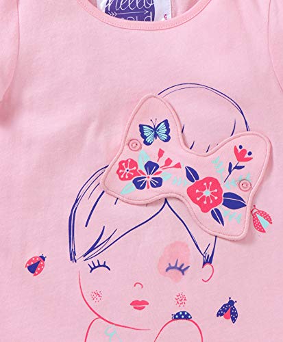 Image of Baby Girl's Plain Regular fit T-Shirt