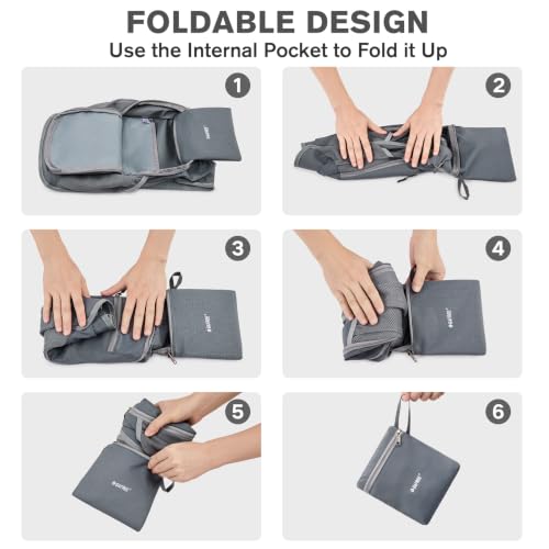 Image of G4Free 10L /15L Hiking Backpack Lightweight Packable Hiking Daypack Small Travel Outdoor Foldable Shoulder Bag