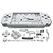 WULE Full Wohnung Shell Faceplate Fallteile Ersatzteile for PSP 2000-Konsole (Color : White)