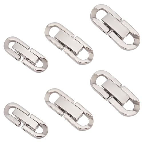 Fermoirs à baïonnette inox PandaHall pour réparer et créer des bijoux - 2