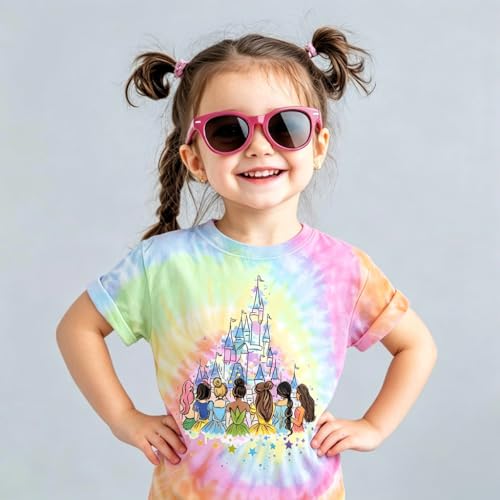 Image of Magical Shirt for Girl: Magic Kingdom Prinecess Tshirt Princess Shirts Youth Girls Cute Family Vacation Trip Tee