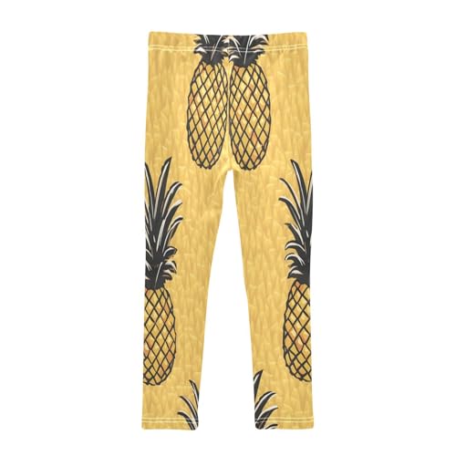 Bolaz Toddler Girls Leggings Printed Yoga Pants Leggings Pineapple Two for Kids2