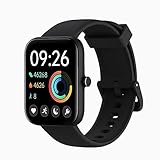 Smart Watch for Men Women with Quick Text Reply, 24/7 Heart Rate Blood Oxygen Stress and Sleep Monitor, 1.8' Screen for Android Phones iPhone Compatible IP68 Waterproof Smartwatch Fitness Tracker