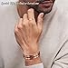 Cigmag 3X Copper Bracelet for Men Triple Ultra Strength Magnets Pure Copper Magnetic Bracelet & Ring Set with Adjustable Sizing Tool