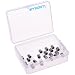 BCP pack of 10 pcs F1AL Fast-Blow Fuse 1A 250V Glass Fuses 5 x 20 mm (1A)
