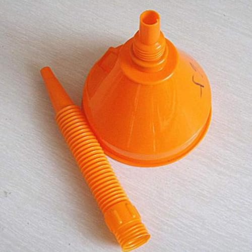 قمع بلاستيك متعدد الأغراض مع فوهة مرنة قابلة للتمدد-متعدد الالوان