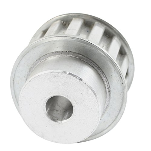 Poulie de courroie synchrone Uxcell 14T alésage 9.525mm en aluminium robuste