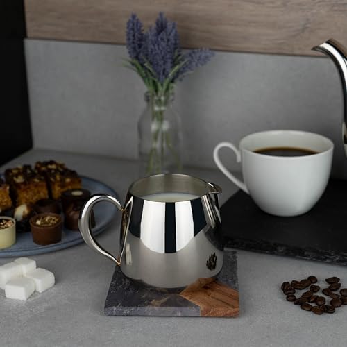 Pot à lait inox 370 ml Café Olé Premium petit pichet classique design