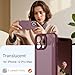 KPPIT for iPhone 12 Pro Max case,Shockproof Military Grade Drop Protection,Frosted Translucent for iPhone 12 Pro Max Phone case,Wine Red