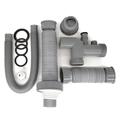 Tuyau de plomberie extensible indispensable pour raccordement d'évier et lavabo difficile