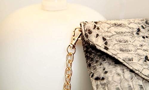 HYLong Women's Fashion Retro Snake Skin Envelope Bag Clutch Purse Evening Bag 1 - Image 7