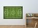 Oedim Decoración Pared Vinilo Adhesivo Pizarra Vinilo Laminado Brillo Tipo Veleda Campo Fútbol | 70 x 46 cm | Vinilo Ecológico | Protección, Decoración Pared |