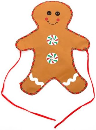 Kids Christmas Aprons: Nonwoven Gingerbread Man Apron