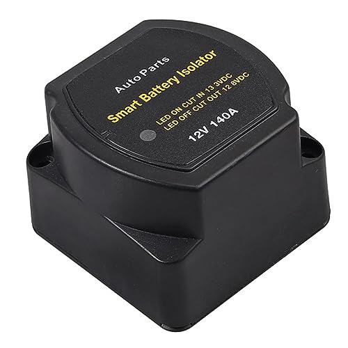 Ciieeo 1 Juego Kit Aislador de Batería Dual para Rv Instalación para Camiones Suv y Atv