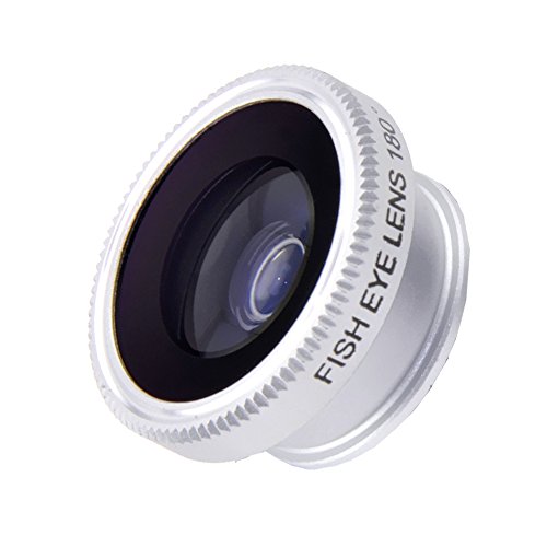 VicTsing Clip-on Fisheye Lens Photo Kit For iPhone 4 4S Galaxy S2 S3 Note 2