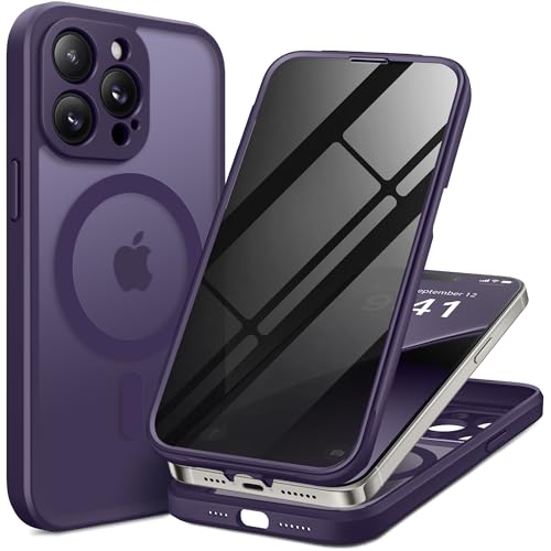 Coque iPhone 14 Pro Max MagSafe anti-choc protégeant caméra et vie privée