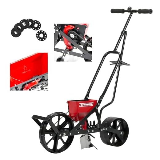 Best garden seeder on market Chapin Garden Push Seeder with 6 Plates