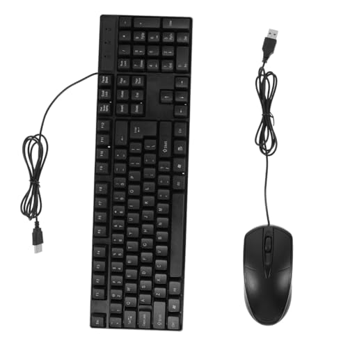 Teclado y ratón silenciosos PRETYZOOM ergonómicos para trabajar sin ruido en la oficina