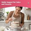 14 inch White Round Coated Cakeboard, Waxed Greaseproof, Disposable Cake Circle Sturdy Corrugated Base Boards Cardboard, Pack of 12 ct