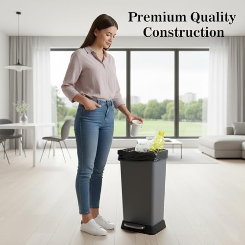 Image of Essoti Black Garbage Bags | X-Large | 30 X 37 Inches | 150 pcs | 15 pcs x Pack of 10, Black