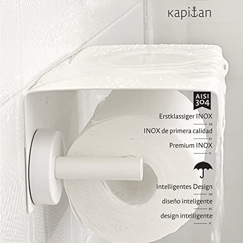 Porta carta igienica Kapitan con ripiano - porta