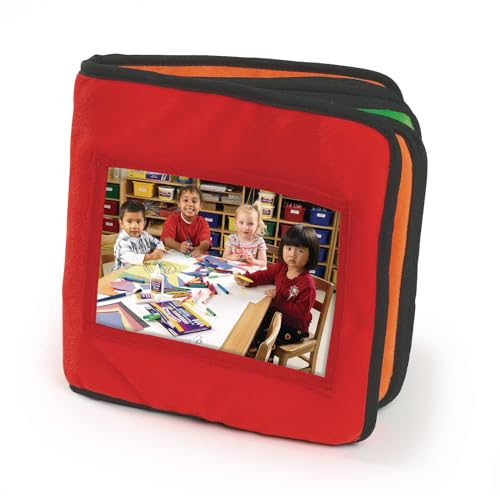Image of Excellerations Fabric Photo Album 13 Pockets for Kids and Families, Social Emotional Development Tool