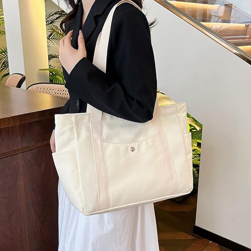 Bolso Tote de Lona para Mujer Ligero