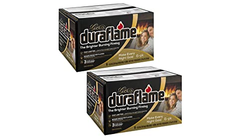 Duraflame 4.5 lb Gold Firelogs, 6-Pack Value Bundle
