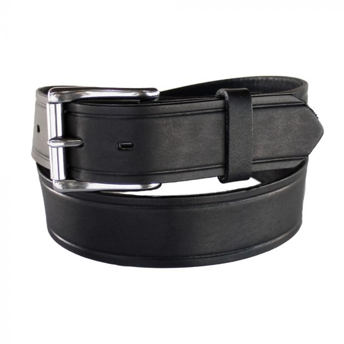 Weaver English Bridle Leather Belts - Black