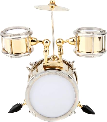 Tambour miniature avec étui, le cadeau de décoration de salle de musique idéal
