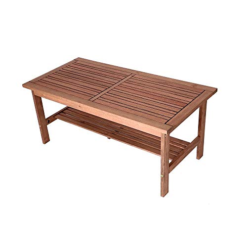 Conjunto Banco, Poltronas e Mesa de apoio Cancun Madeira Maciça`