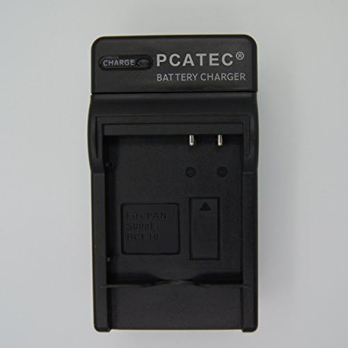Caricabatterie Universale Trade-Shop Per Ricoh DB70 Panasonic DMW-BCE10 Leica BP-DC6 - Doppio Cavo (presa + Auto) - 5