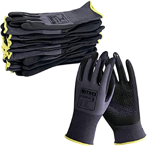 Guantes reutilizables NITREX Unigloves con palma de nitrilo para manejo general