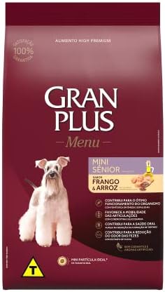 GRANPLUS MENU CAO SENIOR - RAÇAS PEQUENAS - 10,1kg