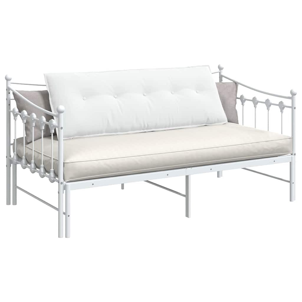 Cuscino per schienale, bianco, 140 x 19 x 50 cm, comodo cuscino per schienale da letto, in tessuto morbido, per letto e divano, cuscino da lettura con rivestimento sfoderabile e imbottitura in