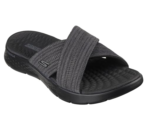 Skechers Women's Crossband Slide Sandal