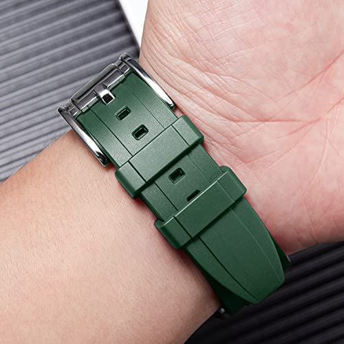 Image of BINLUN Quick Release Silicone Watch Bands Replacement Rubber Watch Straps 18mm 19mm 20mm 21mm 22mm 24mm Smartwatches Bands for Men and Women Waterproof Sport Watchbands