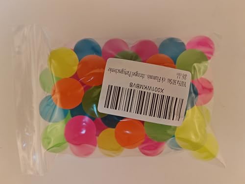 Miniatura 9 de Yiliya 50pcs Pelotas Saltarinas Para Niños,Juegos De Fiesta Educación
