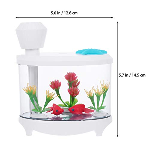 Difusor aromático eléctrico Healifty mini con luz nocturna USB miniatura 7